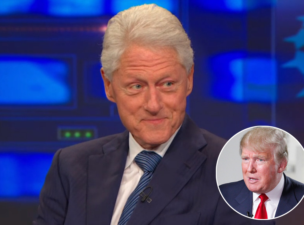 Bill Clinton, The Daily Show, Trump, Good Morning America Bill Clinton, The Daily Show, Trump, Good Morning America